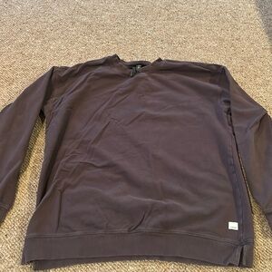 Vuori sweatshirt, purple, size small